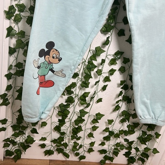 Disney Blue Track Pants Relaxed Fit Joggers - Picture 2 of 6
